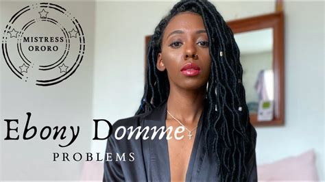 ebony findom